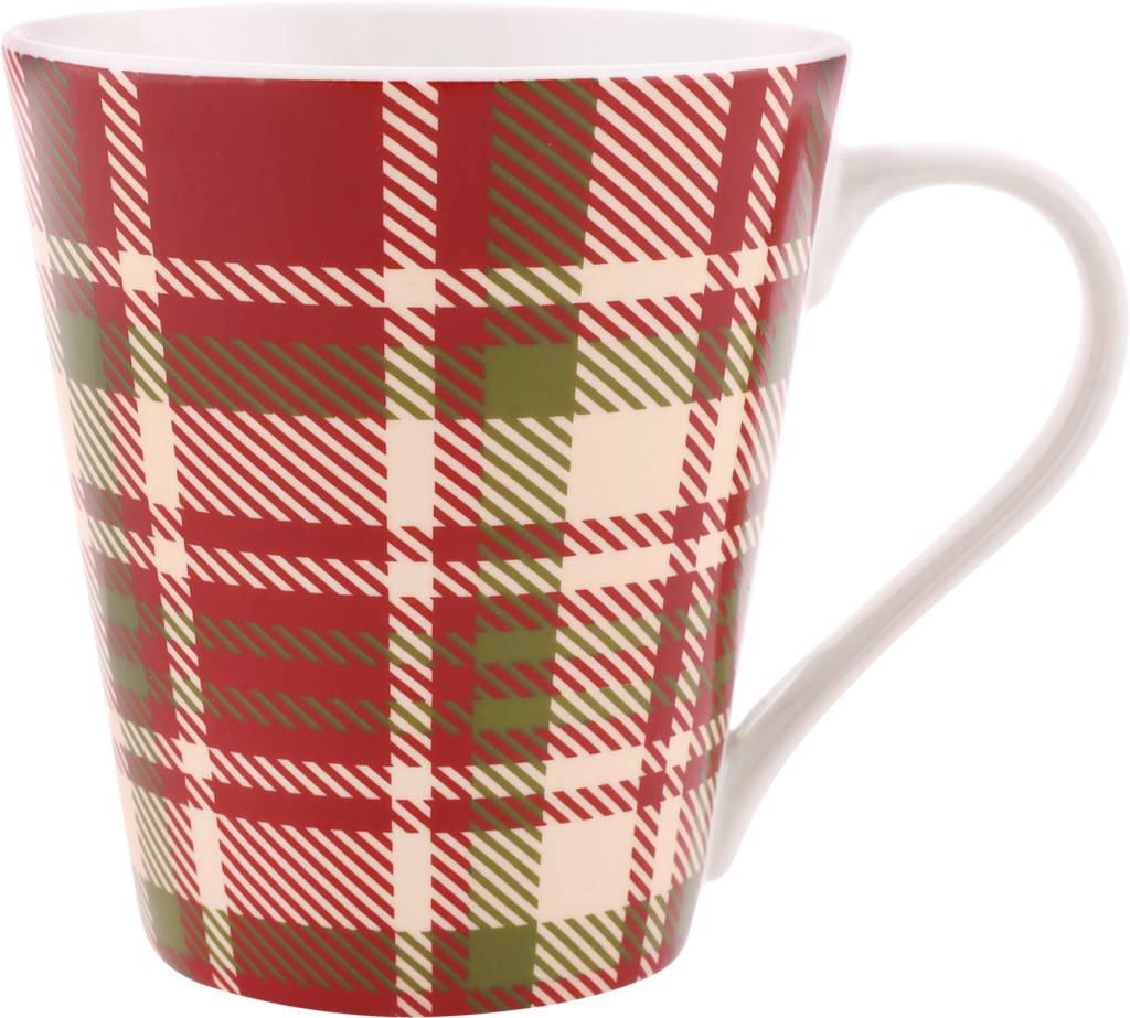 

Кружка для напитков Homeclub Autumn Plaid 330 мл