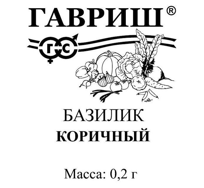 

Семена. Базилик "Коричный" (вес: 0,2 г)