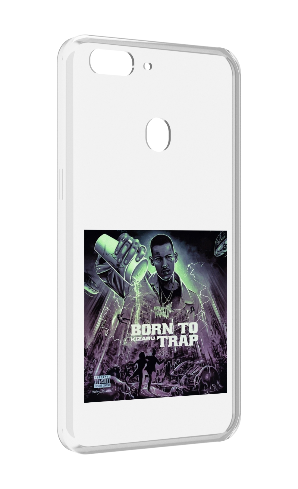 

Чехол MyPads Born to Trap Kizaru для Oppo Realme 2, Прозрачный, Tocco