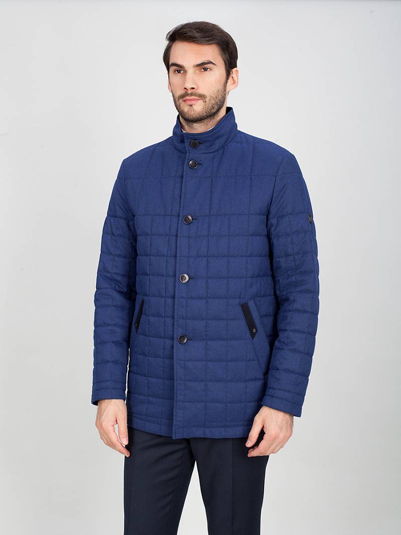 Куртка мужская BAZIONI 3034-2 M Scar Navy синяя 52 RU 8514₽