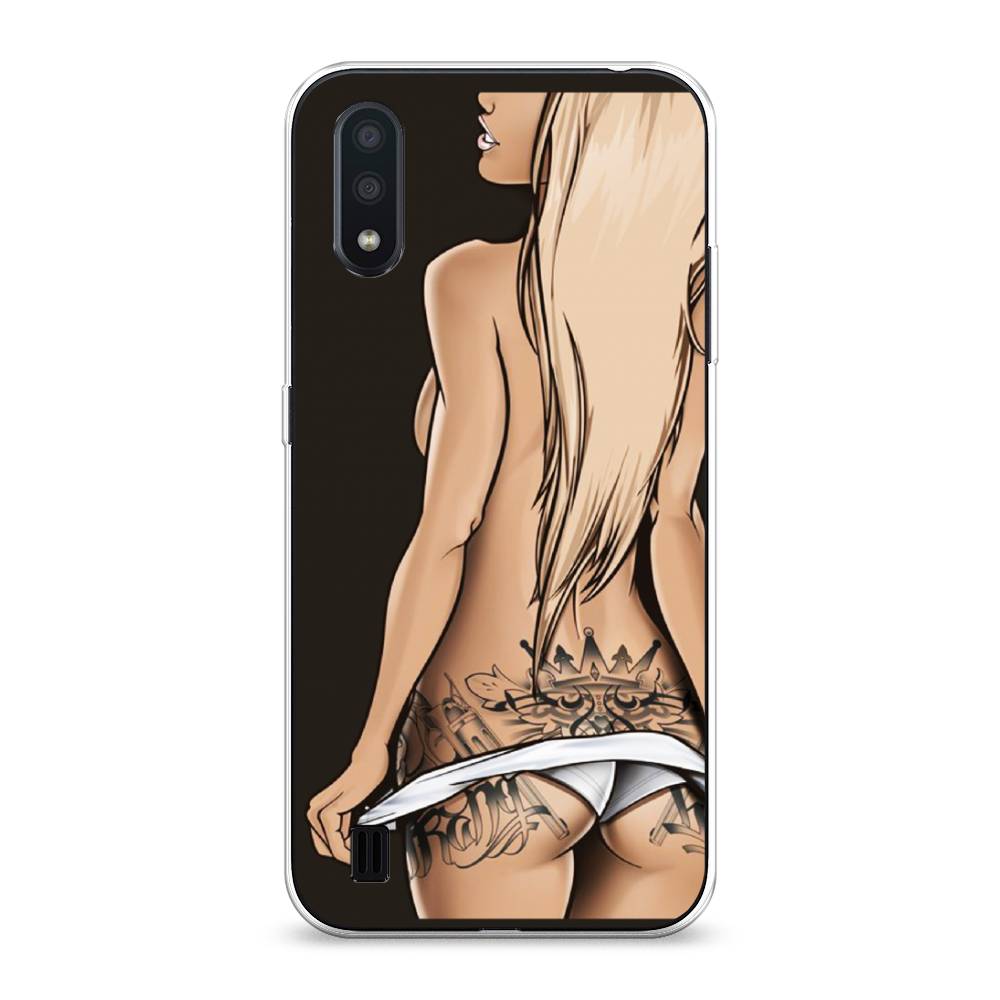 

Чехол для Samsung Galaxy A01 "Обнаженная девушка", 29550-6