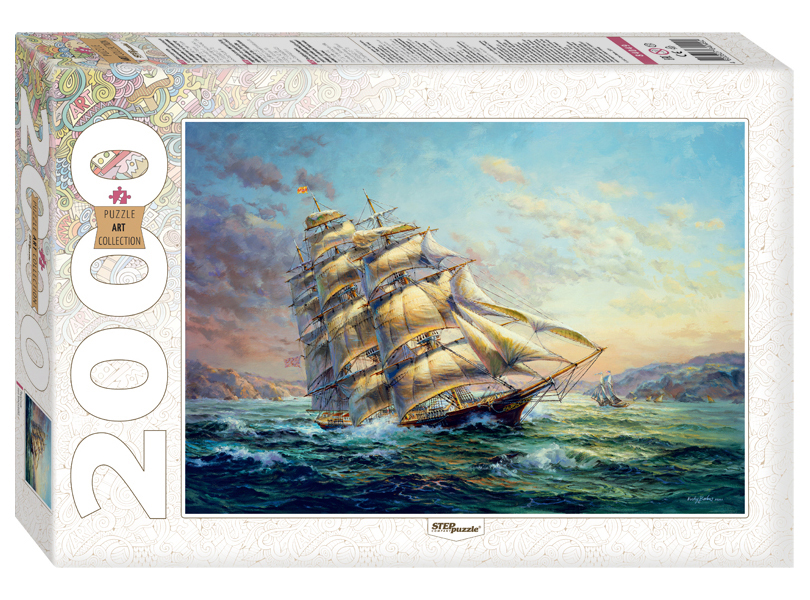 

Пазлы 2000 эл. Парусник Степ 84049, 2000