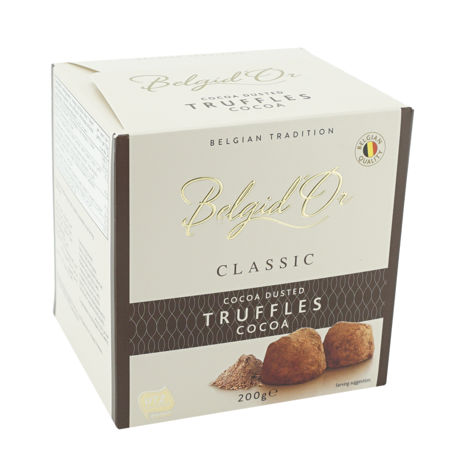 

Конфеты Belgid'Or Классические трюфели с какао 200 г