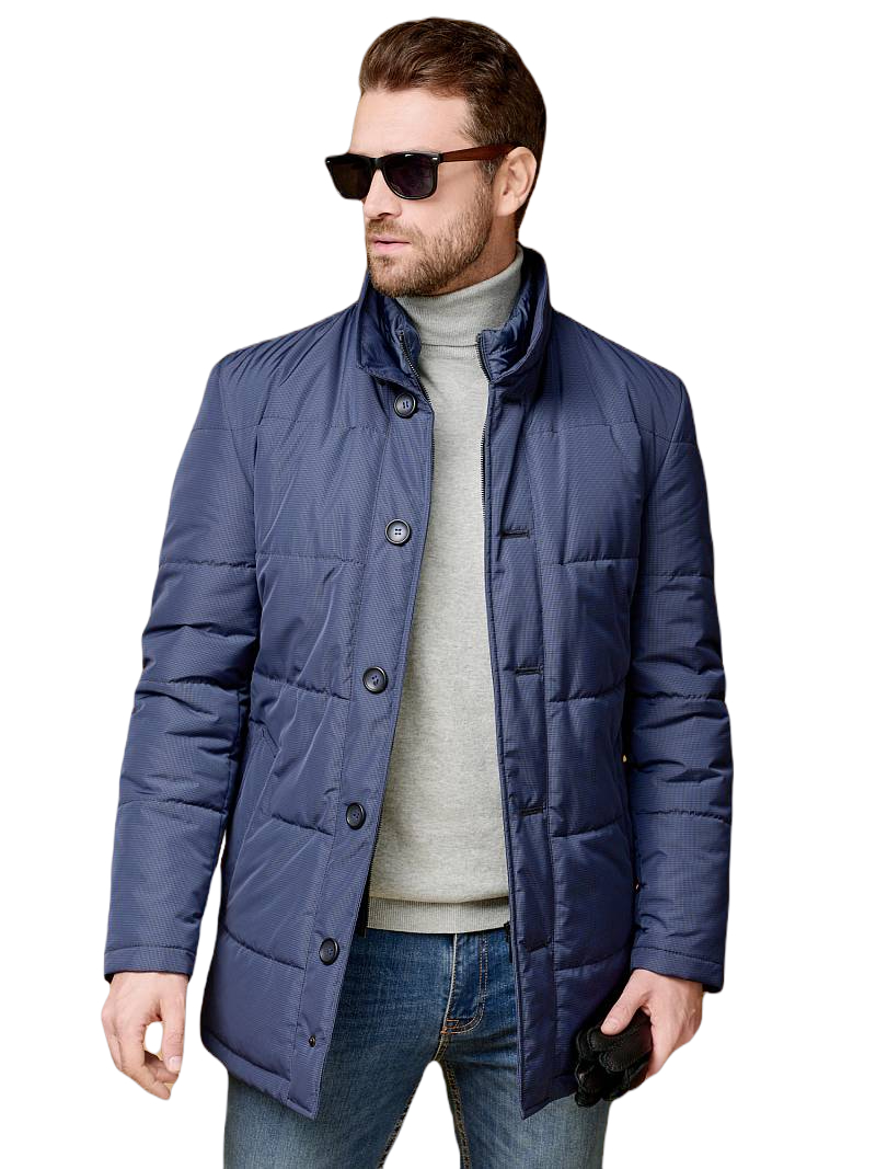 

Куртка мужская BAZIONI 4090-2 M GENEVA GRITS LT NAVY синяя 50 RU, Синий, 4090-2 M