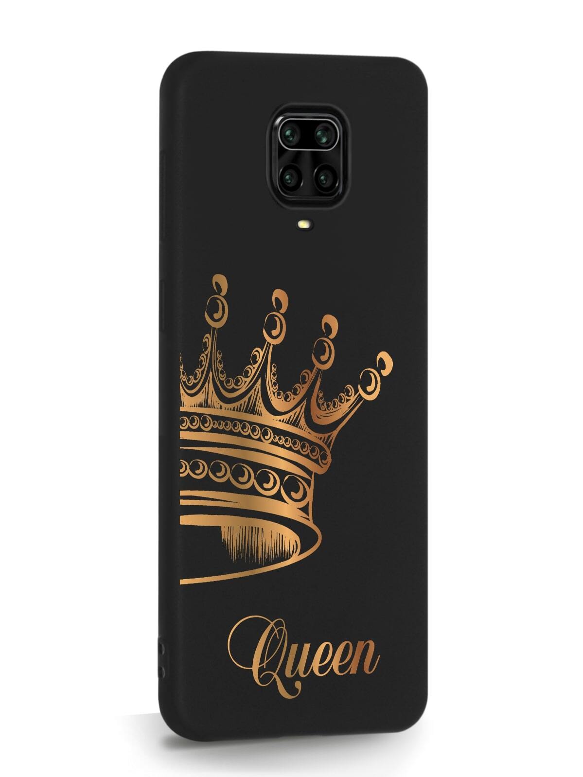 фото Чехол musthavecase для xiaomi redmi note 9 pro queen черный