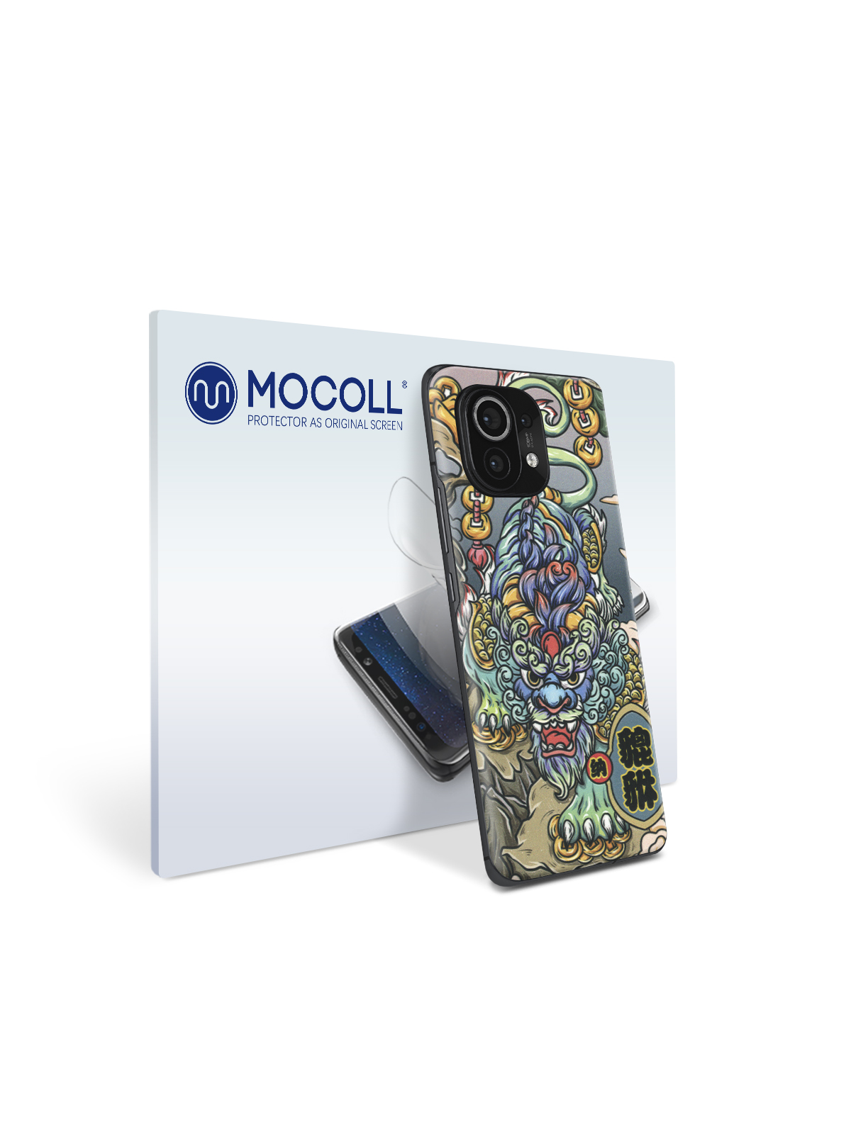 

Пленка защитная MOCOLL для задней панели Xiaomi Mi 11Pro Рисунок дракон