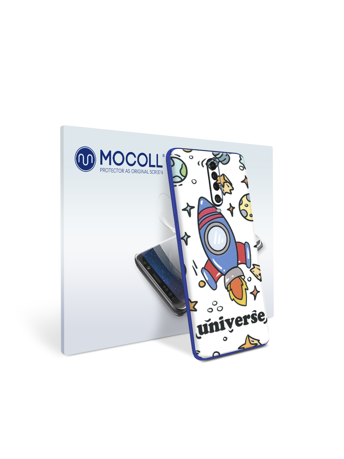 

Пленка защитная MOCOLL для задней панели Xiaomi Poco X2 Рисунок ракета