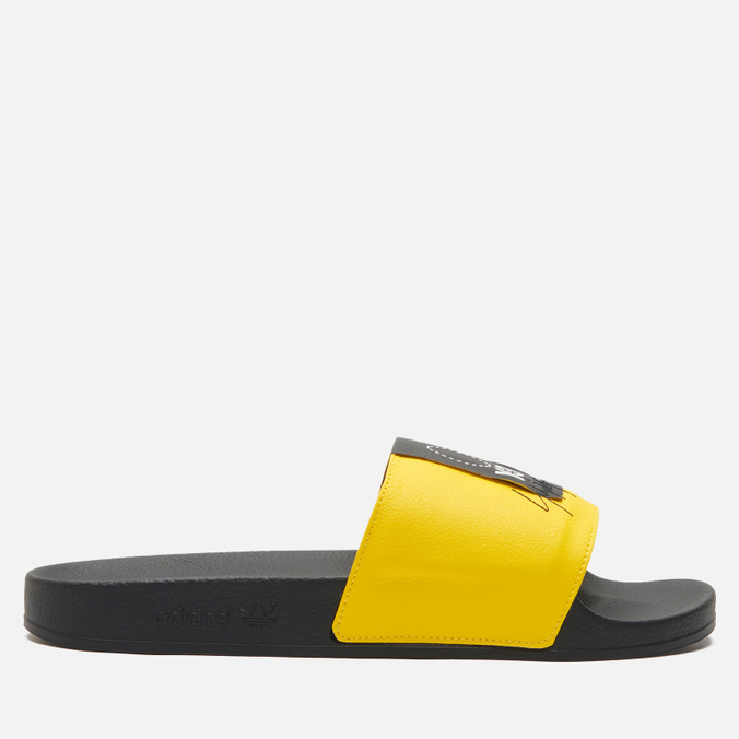 фото Шлепанцы мужские y-3 adilette желтые 39 eu