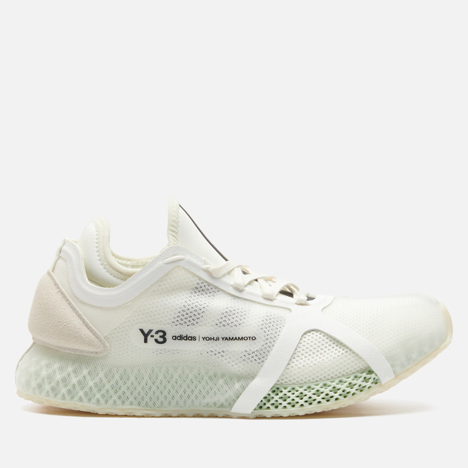 фото Кроссовки y-3 runner 4d low белые 46 eu