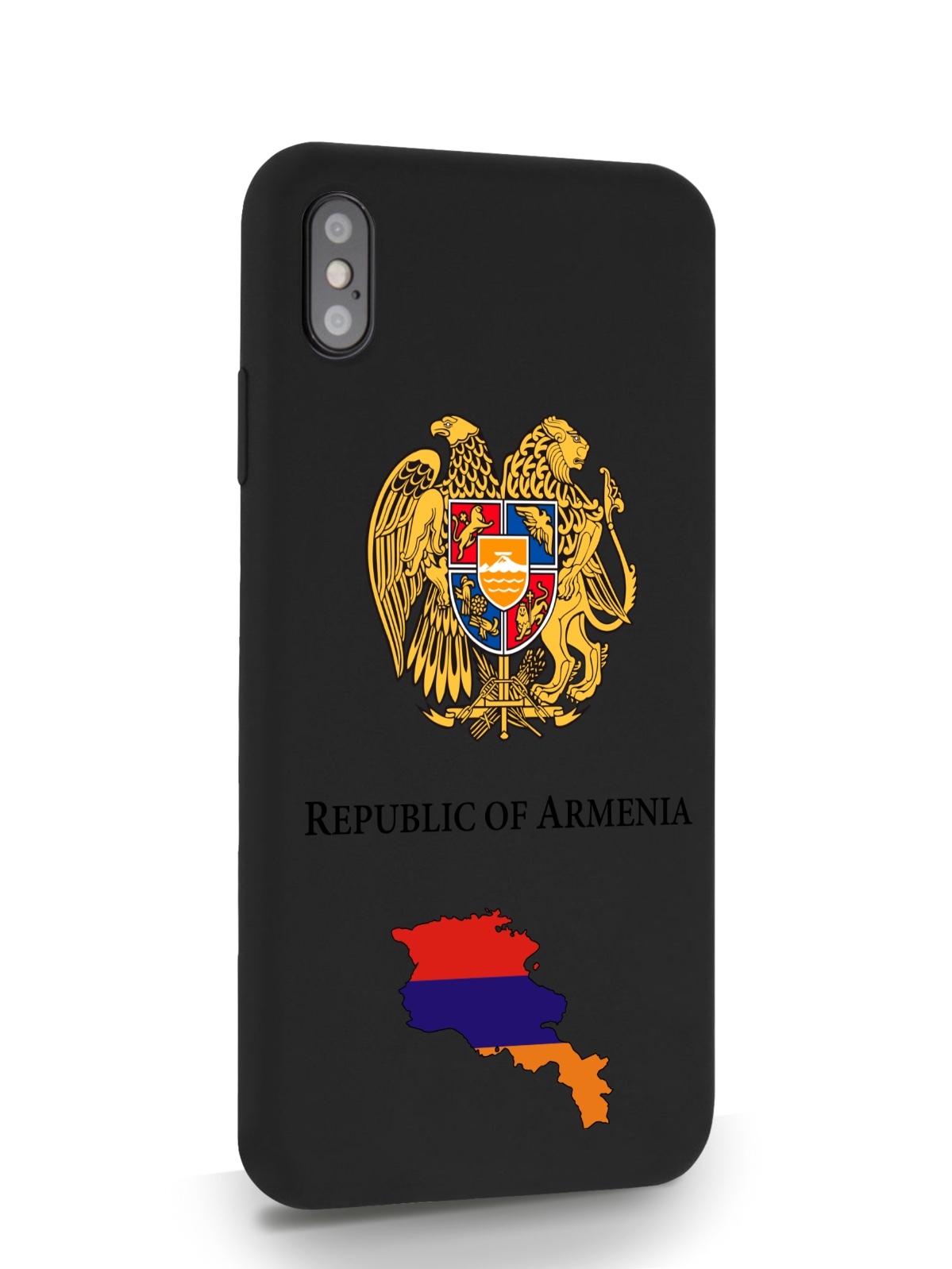 

Черный SignumCase для iPhone XS Max Герб Армении черный, iPhone XS Max Герб Армении