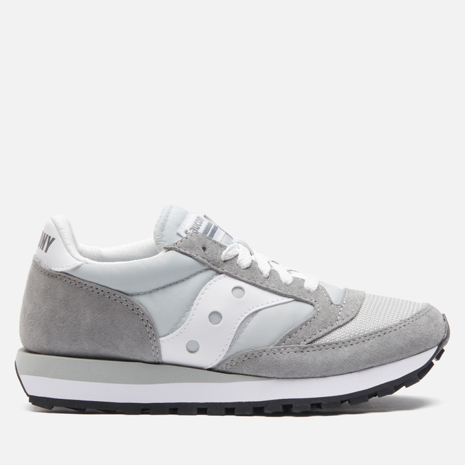 фото Кроссовки женские saucony jazz original 81 40th anniversary серые 40.5 eu