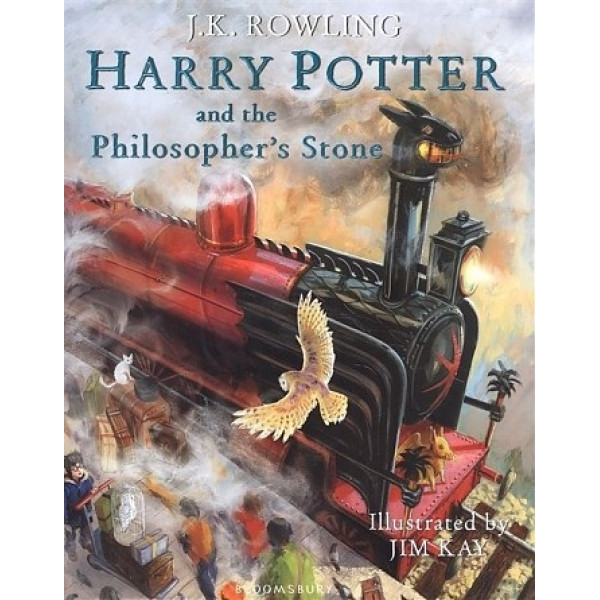 фото Harry potter and the philosopher's stone (illustrated ed) - paperback bloomsbury publishing