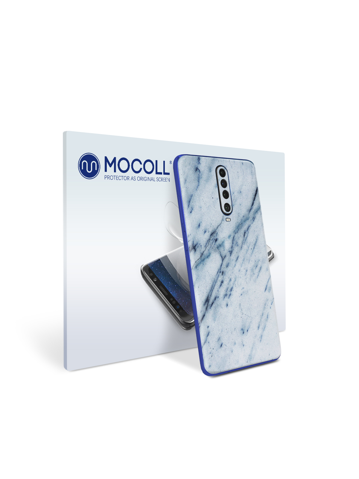 

Пленка защитная MOCOLL для задней панели Xiaomi Poco X2 Мрамор