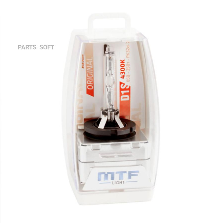 

MTF-LIGHT Лампа ксеноновая D1S 4300K бокс 1шт. MTF