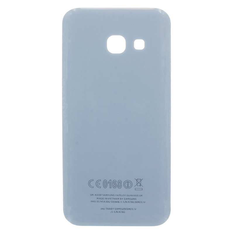 

Задняя крышка BaseMarket для Samsung A320F Galaxy A3 (2017) (голубая)
