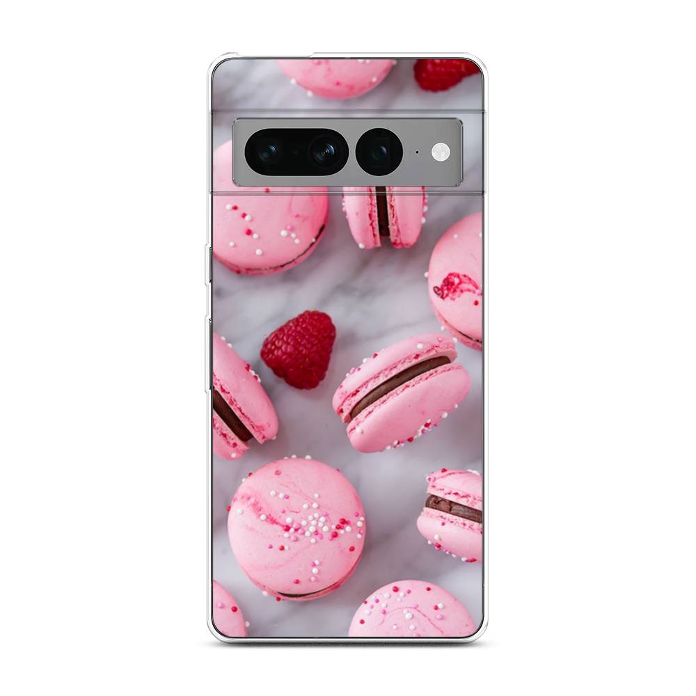 

Чехол Awog на Google Pixel 7 Pro "Макарони с малиной", Разноцветный