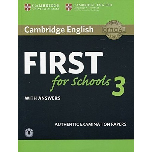 

First for Schools 3. Student's Book with Answers with Audio