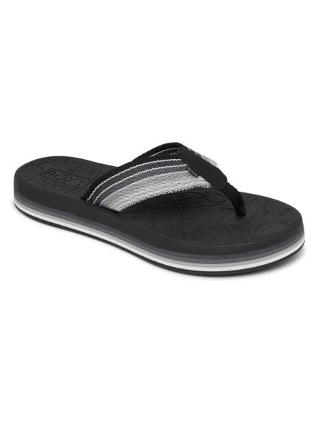 

Вьетнамки женские Roxy ARJL100899 черные 8.5 US, Черный, ARJL100899