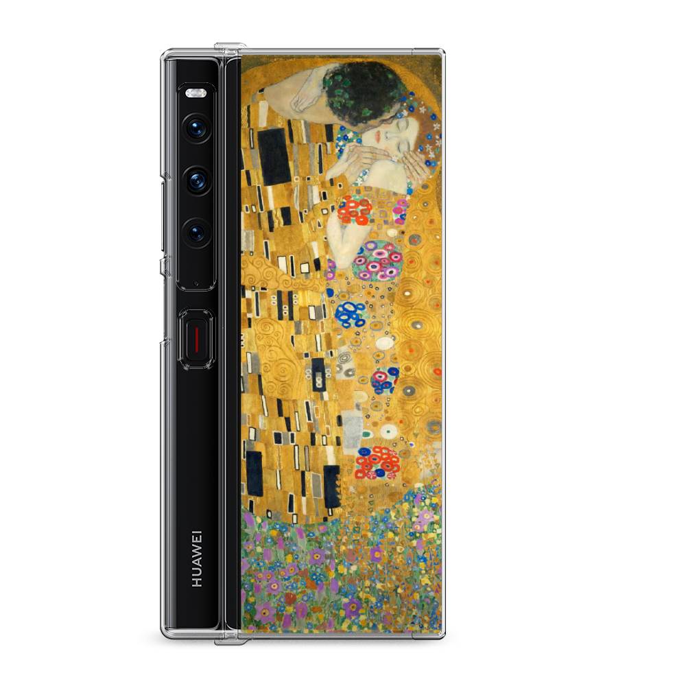 

Силиконовый чехол "Поцелуй Гюстава Климта" на Huawei Mate Xs 2 / Хуавеи Мате Xs 2