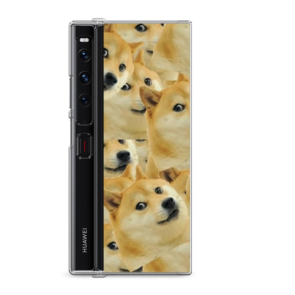 

Силиконовый чехол "Собака-подозревака фон" на Huawei Mate Xs 2 / Хуавеи Мате Xs 2
