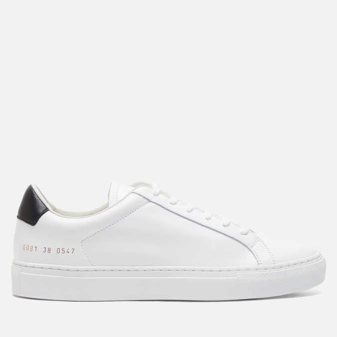 

Кеды женские Common Projects Retro Low белые 39 EU, Retro Low