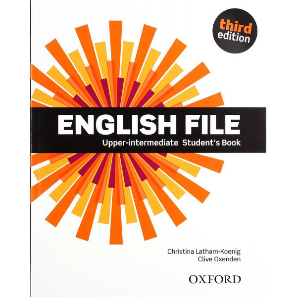 фото English file. upper-intermediate. student's book with student's site oxford university press