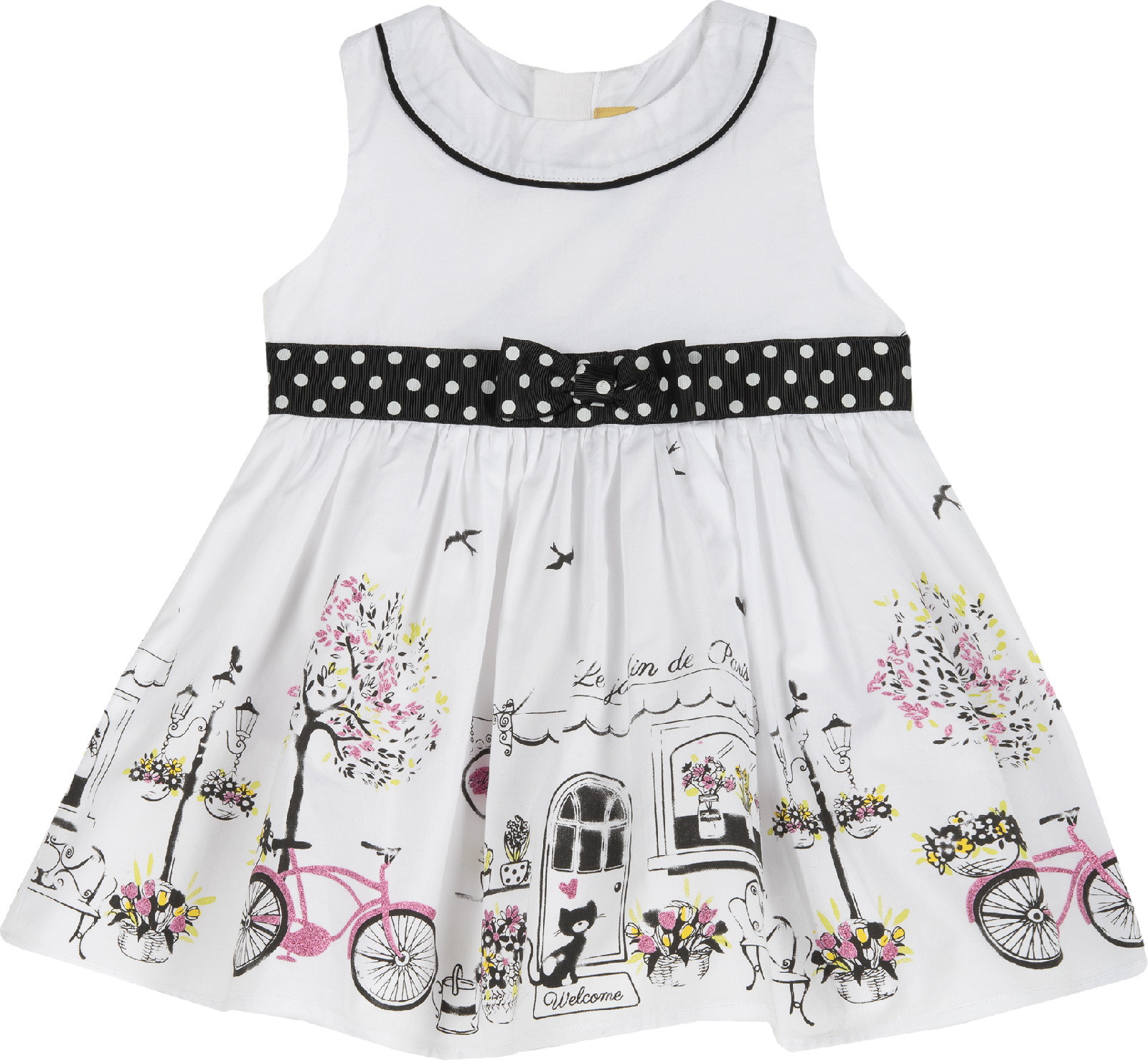 

Платье Chicco 09003876122039 цв. белый р. 122, 9003876