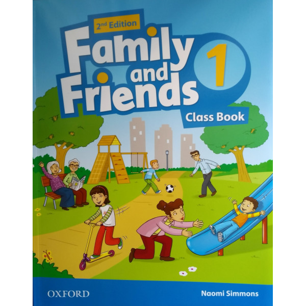 фото Книга family and friends (2nd edition). 1 class book with student's site oxford