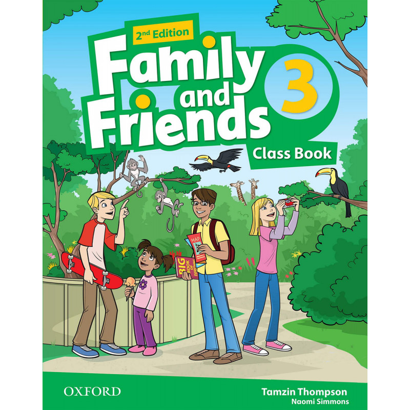 

Family and Friends (2nd Edition). 3 Class Book with Student's Site