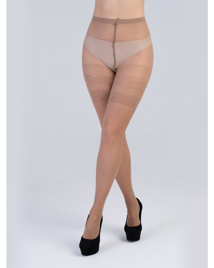 

Колготки женские Mademoiselle Margherita 20 бежевые L, Бежевый, Margherita 20