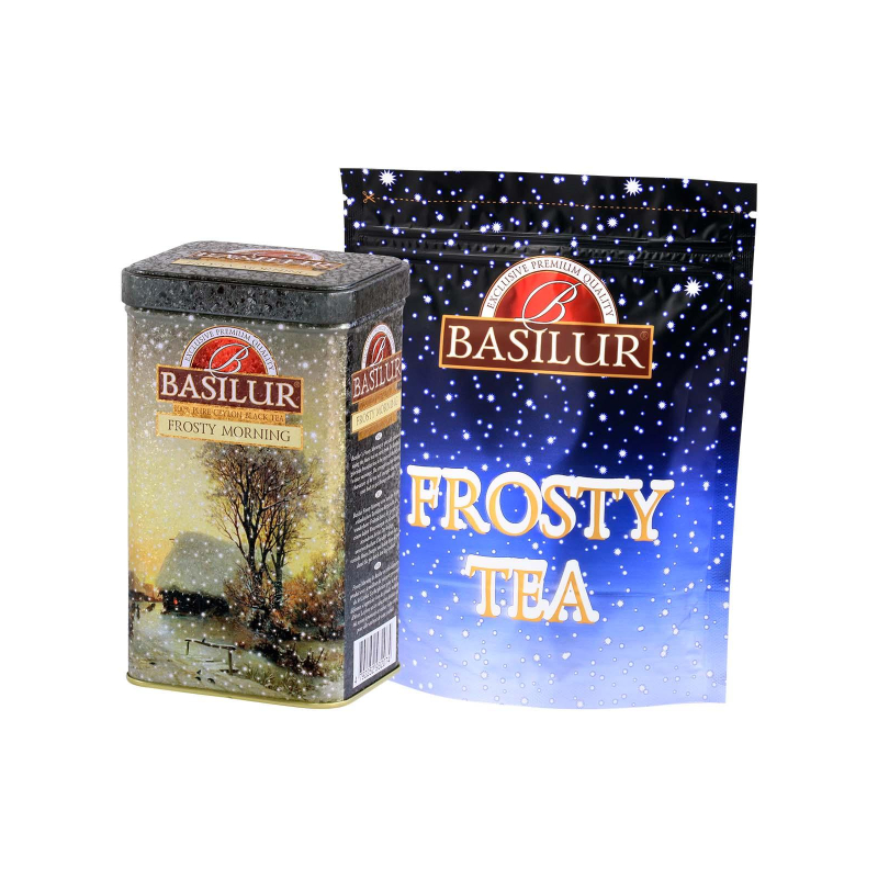 

Чай BASILUR МОРОЗНОЕ УТРО 85г НГ