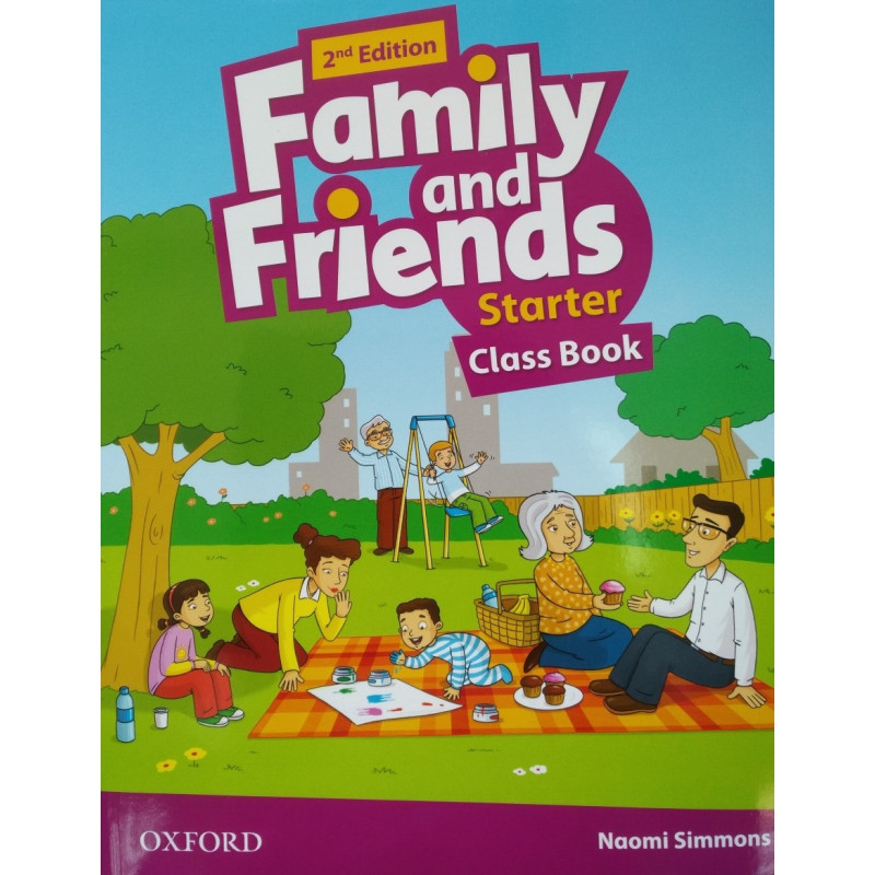 фото Книга family and friends (2nd edition). starter. class book with student's site oxford