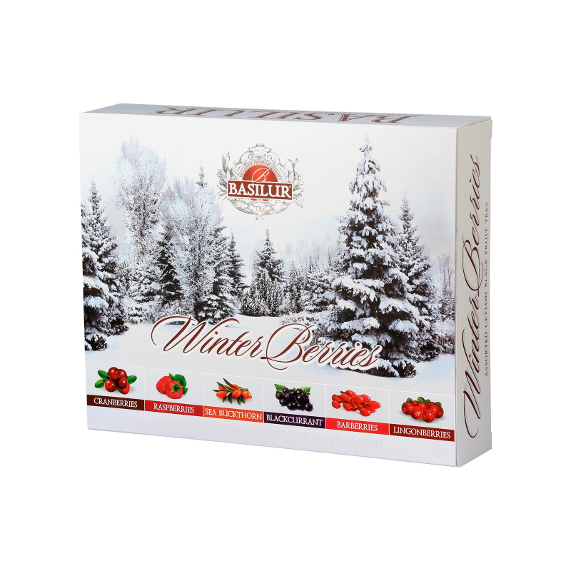 

Чай BASILUR WINTER BERRIES ASSORTED (60пакx2г.) НГ