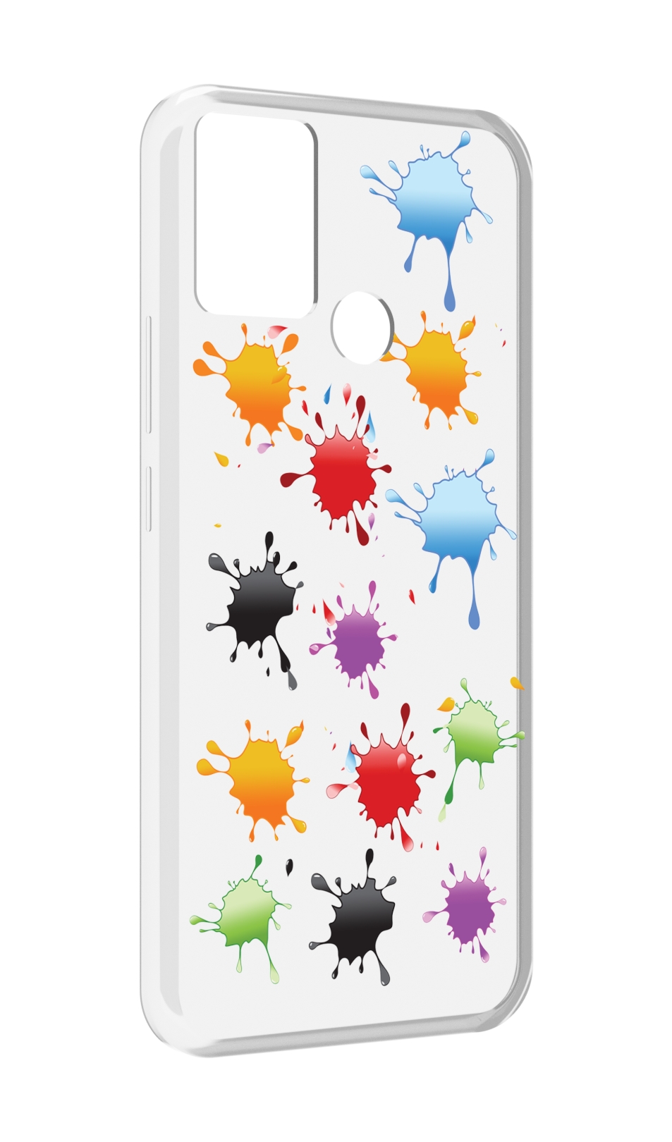 

Чехол MyPads кляксы для Infinix Hot 11 Play, Прозрачный, Tocco