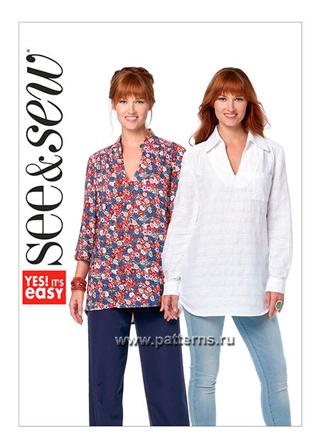 

Выкройка Butterick №6270 — Туника