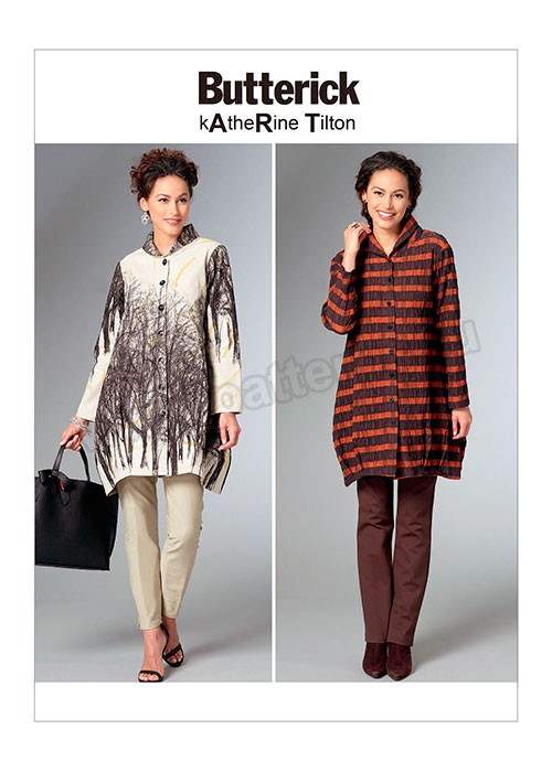 

Выкройка Butterick №6491 — Рубашка-Туника