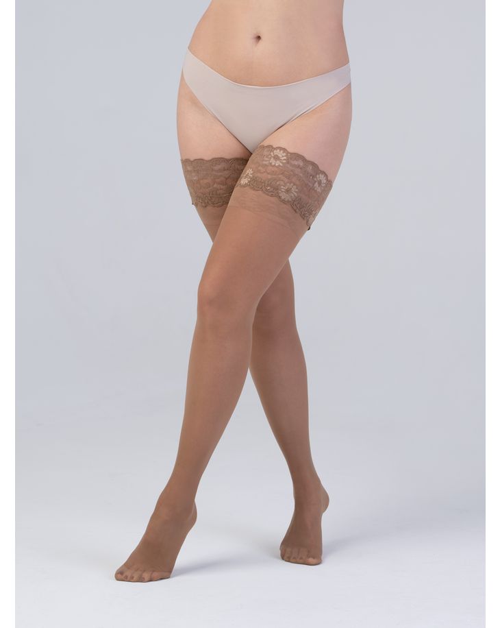 

Чулки женские Mademoiselle Margherita бежевые XL 1 пара, Бежевый, Margherita