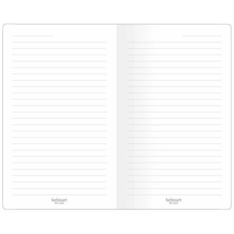 

Записная книжка Be Smart 64л,скрепка,108х175мм,View N3293