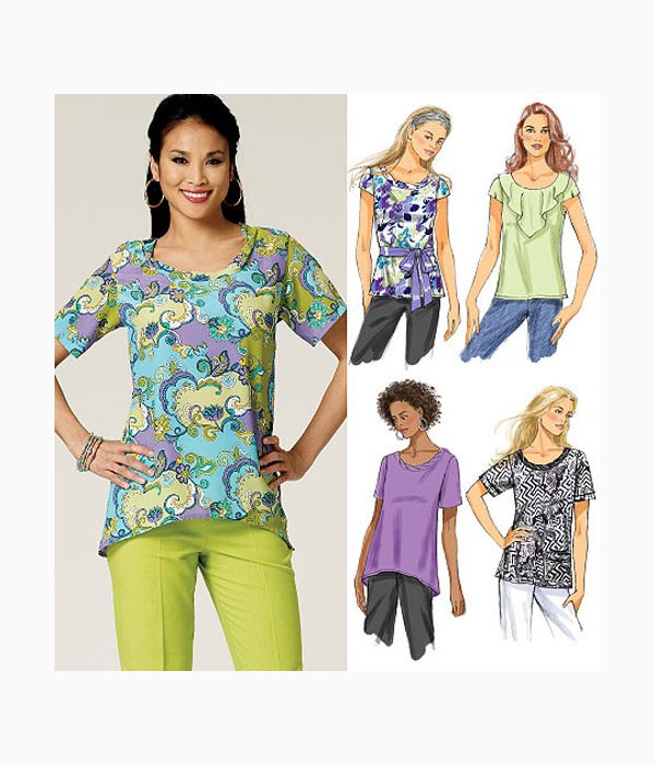 

Выкройка Butterick №5754 — Топ, Туника
