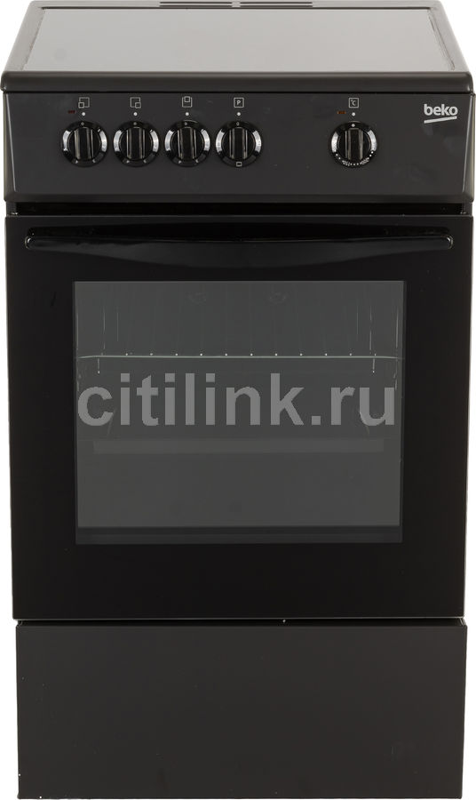 фото Электрическая плита beko fcs47007a, стеклокерамика, антрацит