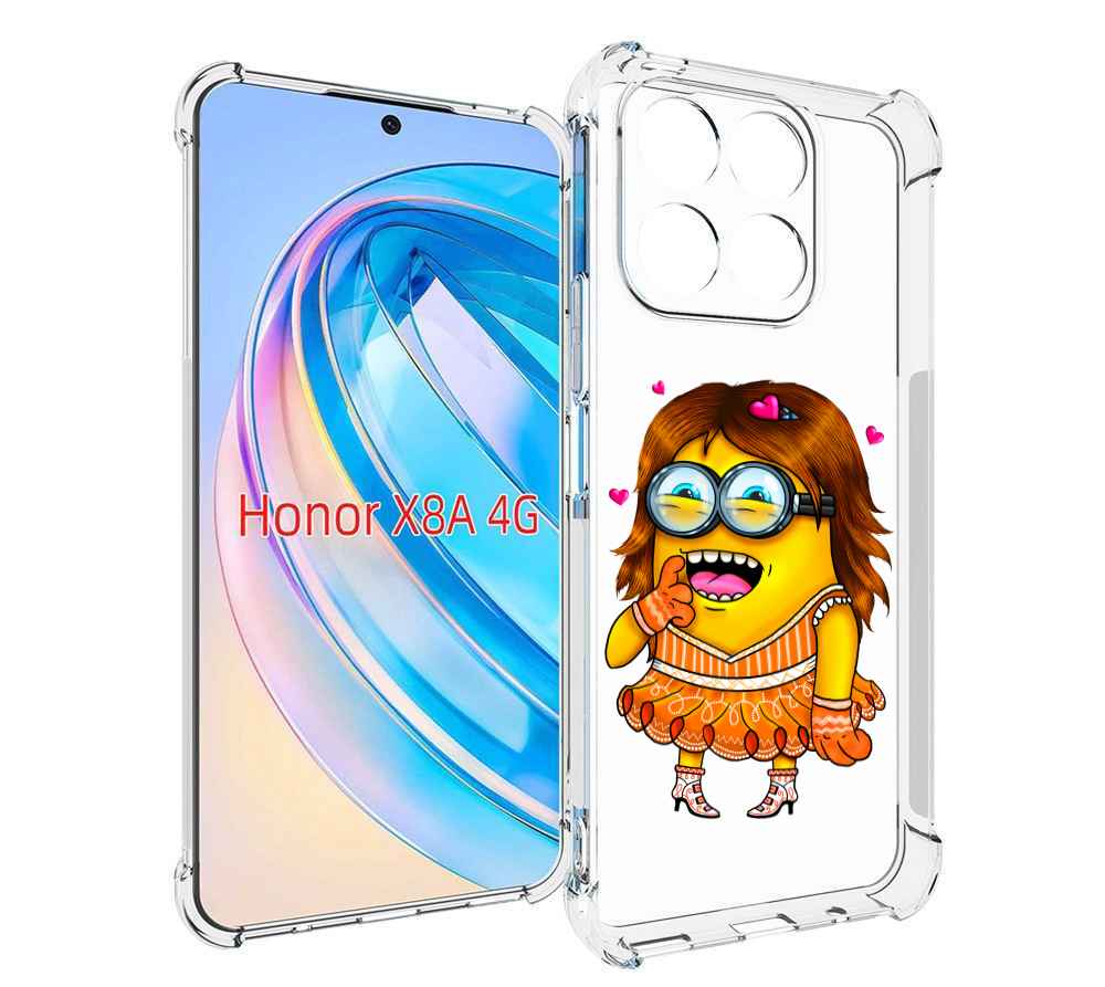 

Чехол MyPads Миньон девочка для Honor X8a, Tocco