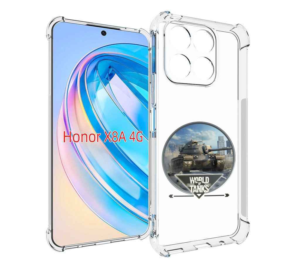 

Чехол MyPads Мир танков для Honor X8a, Tocco