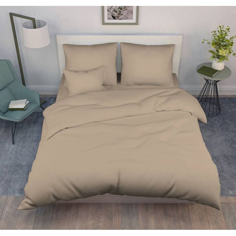 

Наволочка 50х70 поплин (1 шт) на клапане Кофе с молоком вид 1