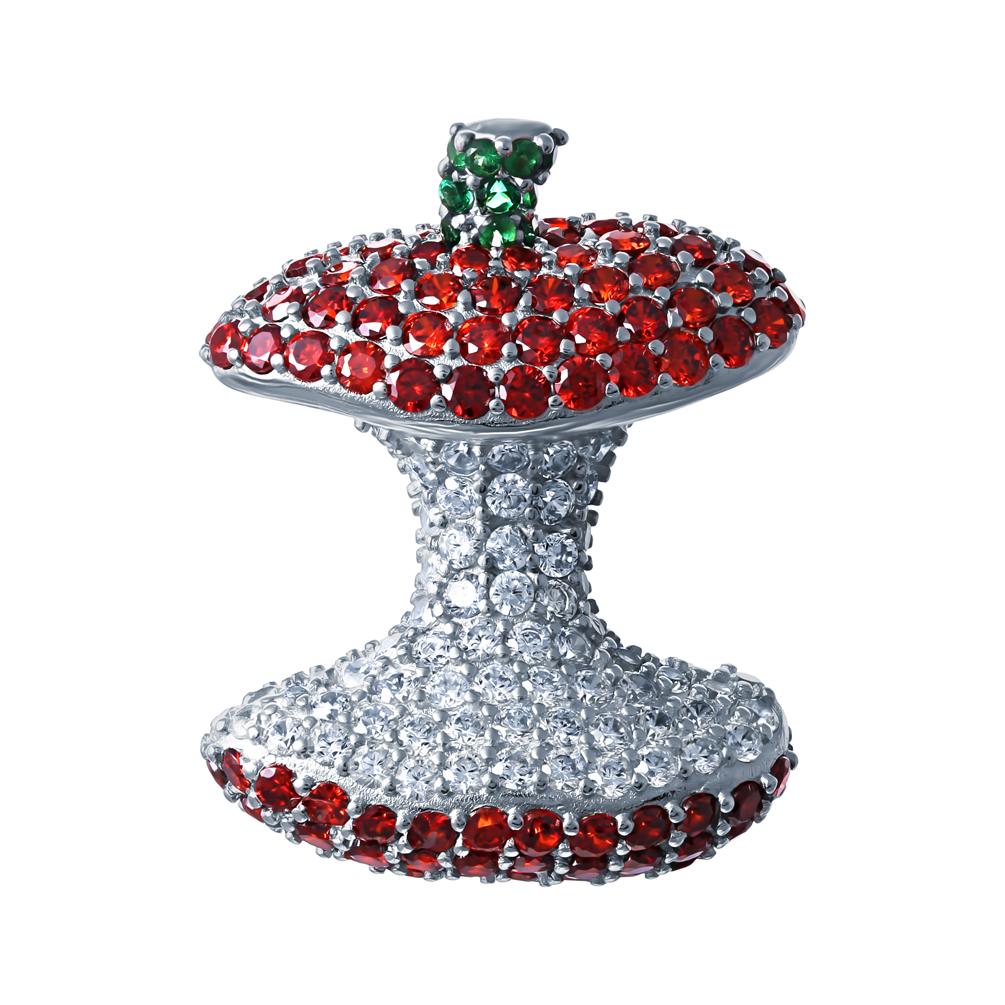

Брошь из серебра Element47 YC01682_BR_001_WG, фианит, YC01682_BR_001_WG