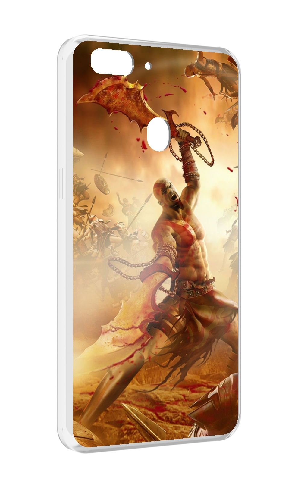 

Чехол MyPads God Of War III для Oppo Realme 2, Прозрачный, Tocco