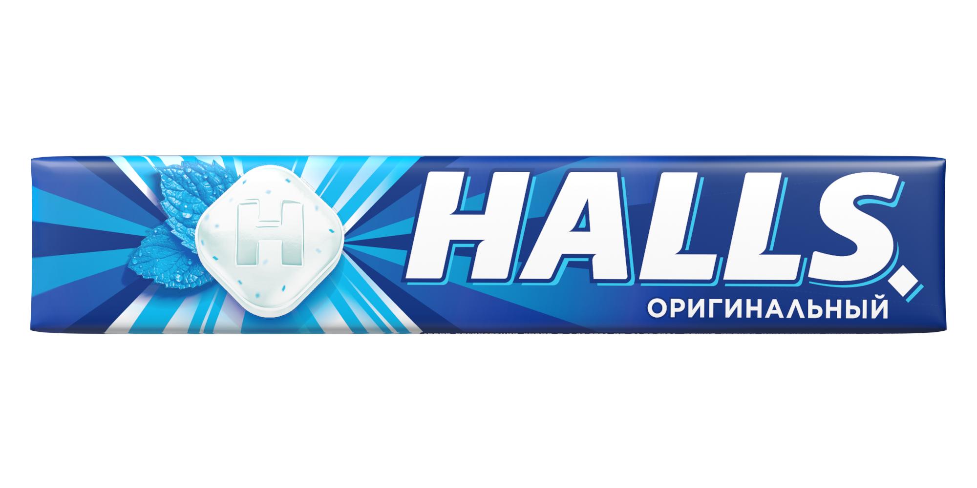 Леденцы Halls Оригинальный ментол и эвкалипт 37₽