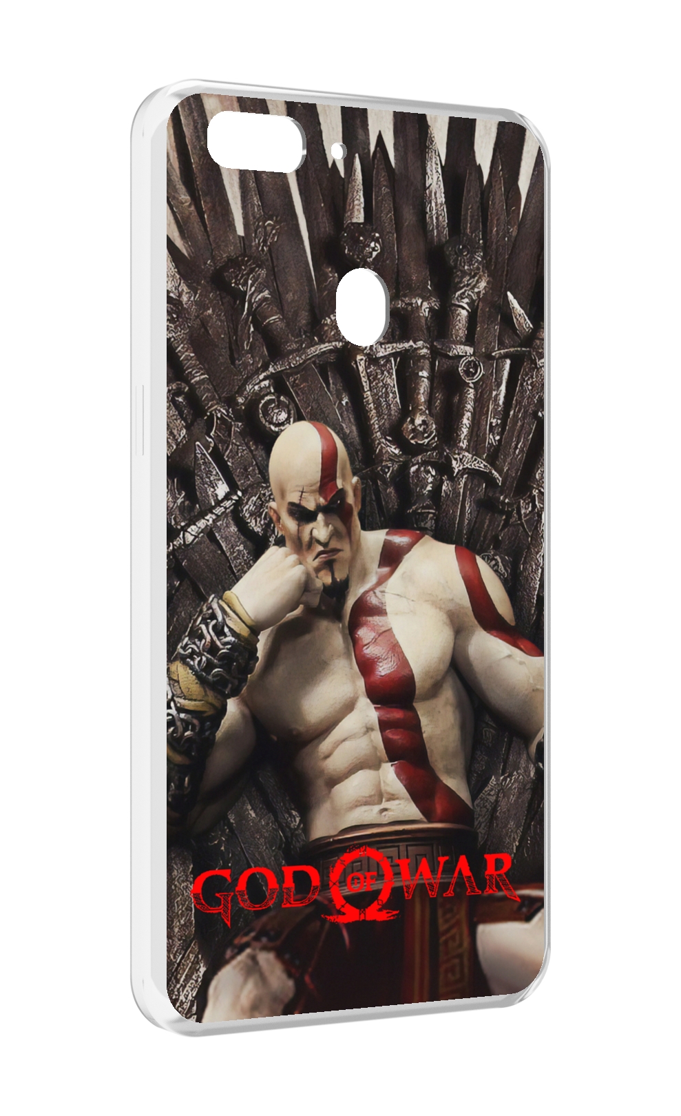 

Чехол MyPads God of War Кратос для Oppo Realme 2, Прозрачный, Tocco