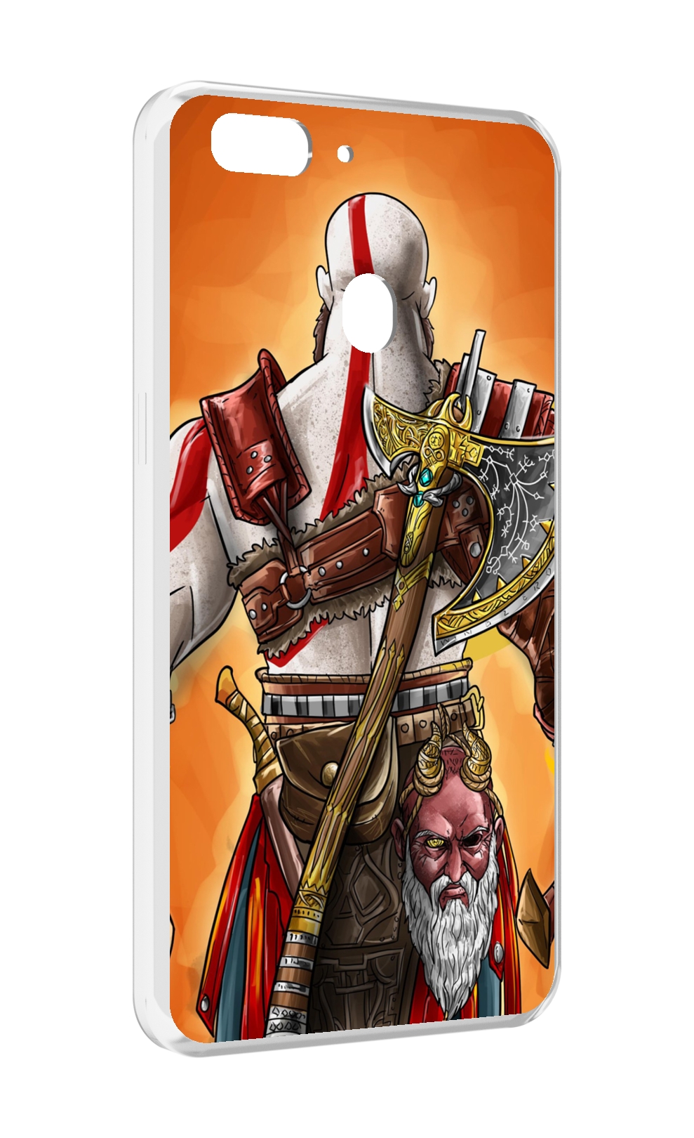 

Чехол MyPads God of War для Oppo Realme 2, Прозрачный, Tocco