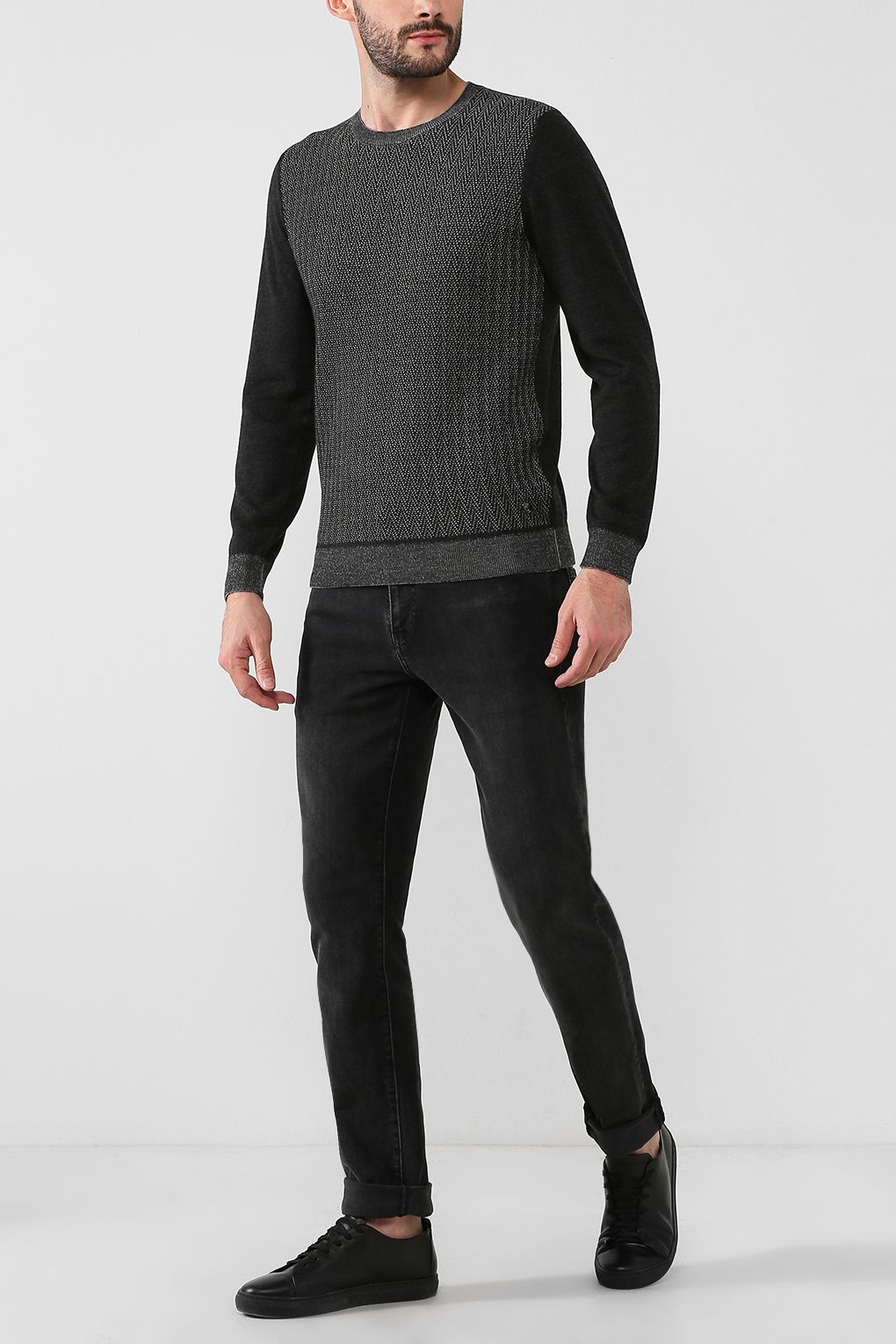 

Джемпер мужской Pierre Cardin 55630_2536 серый M, 55630_2536