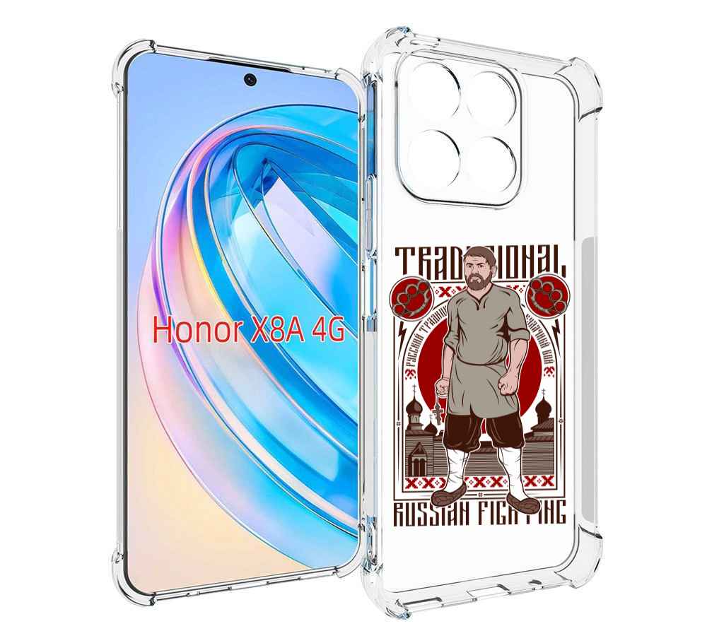 

Чехол MyPads Традициональный мужчина для Honor X8a, Tocco